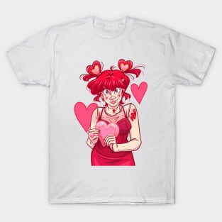 Heart Crystal Odango Red Version T-Shirt